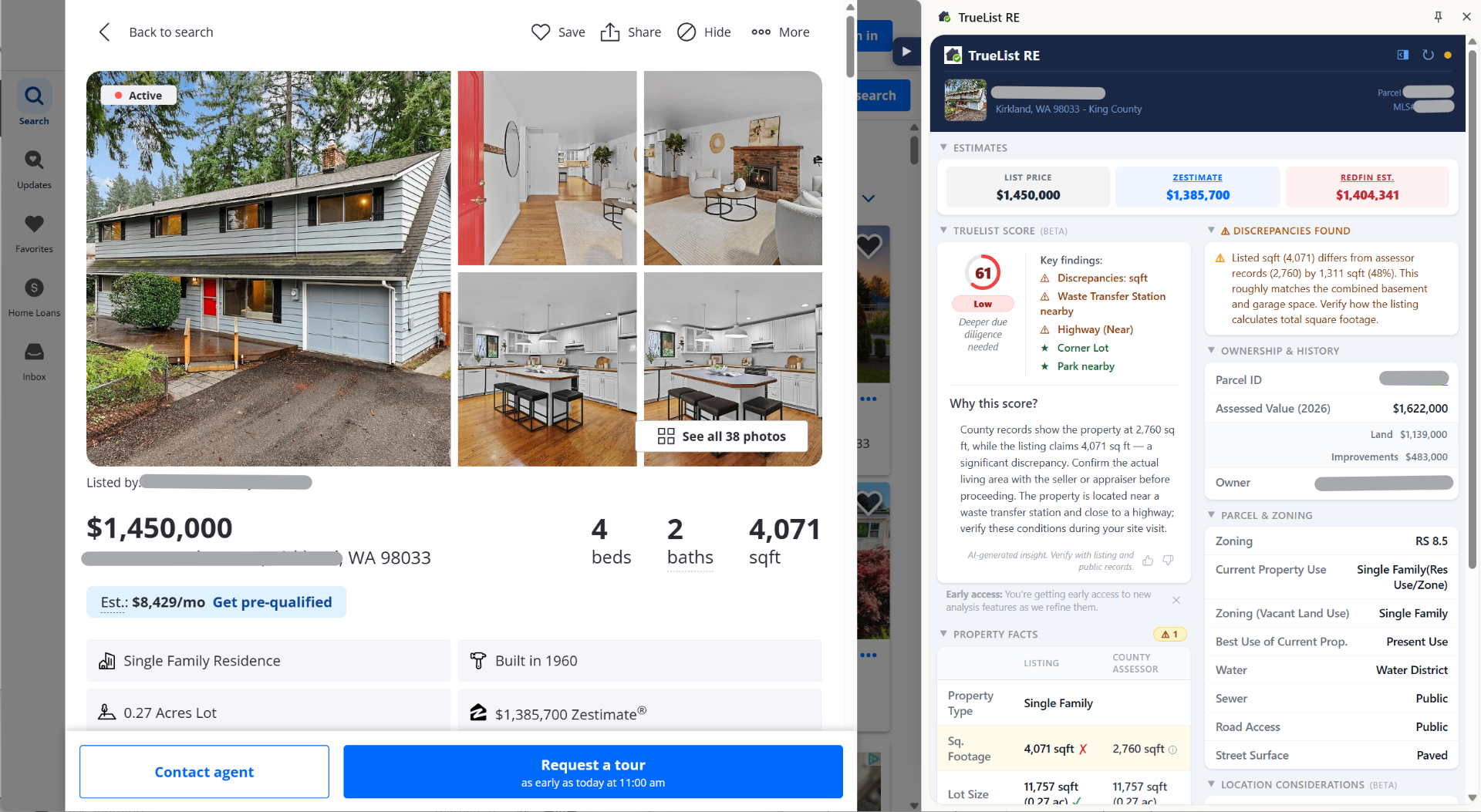 Cross reference full property details